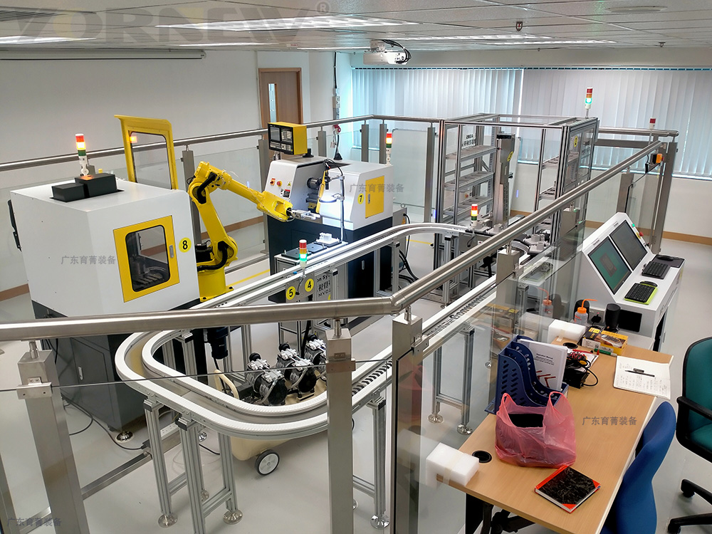 数字孪生技术赋能工业4.0 智能工厂教学设备的革命